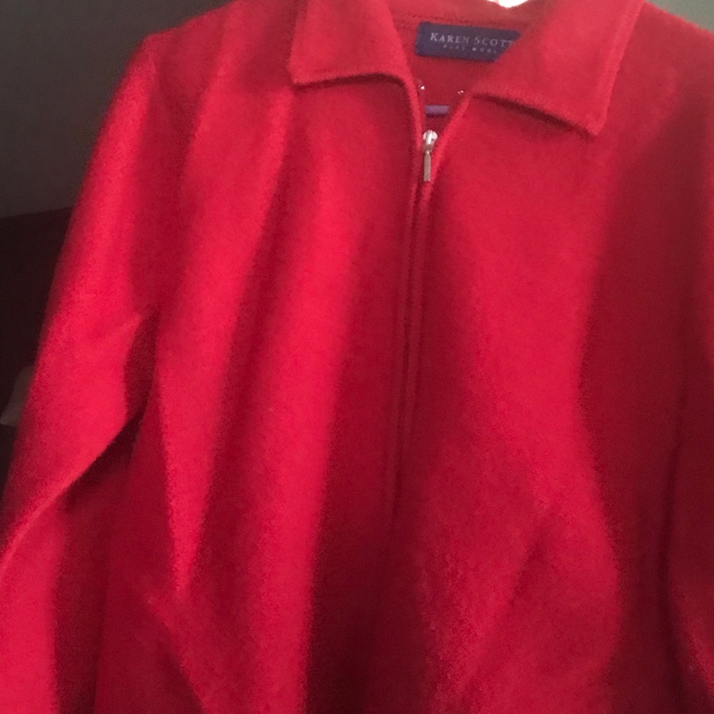 Karen Scott pure wool jacket